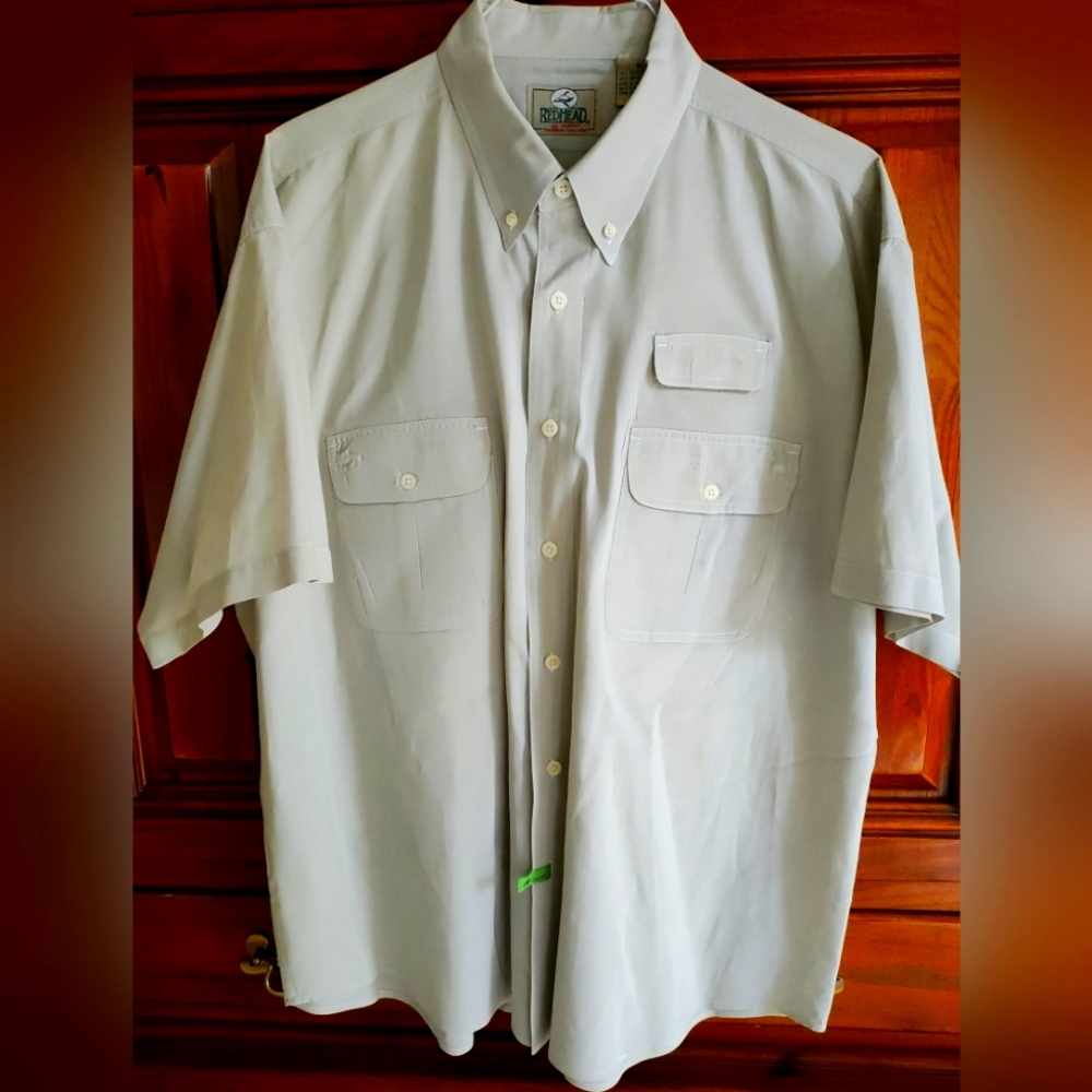 Khaki RedHead Men's XL short sleeve shirt. Bundle & Save!